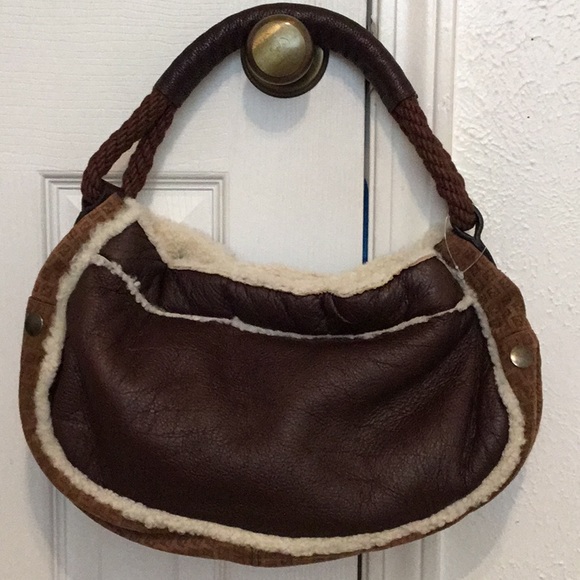 NWT Authentic FENDI Grand Leather/Suede Hobo Bag - Picture 5 of 16